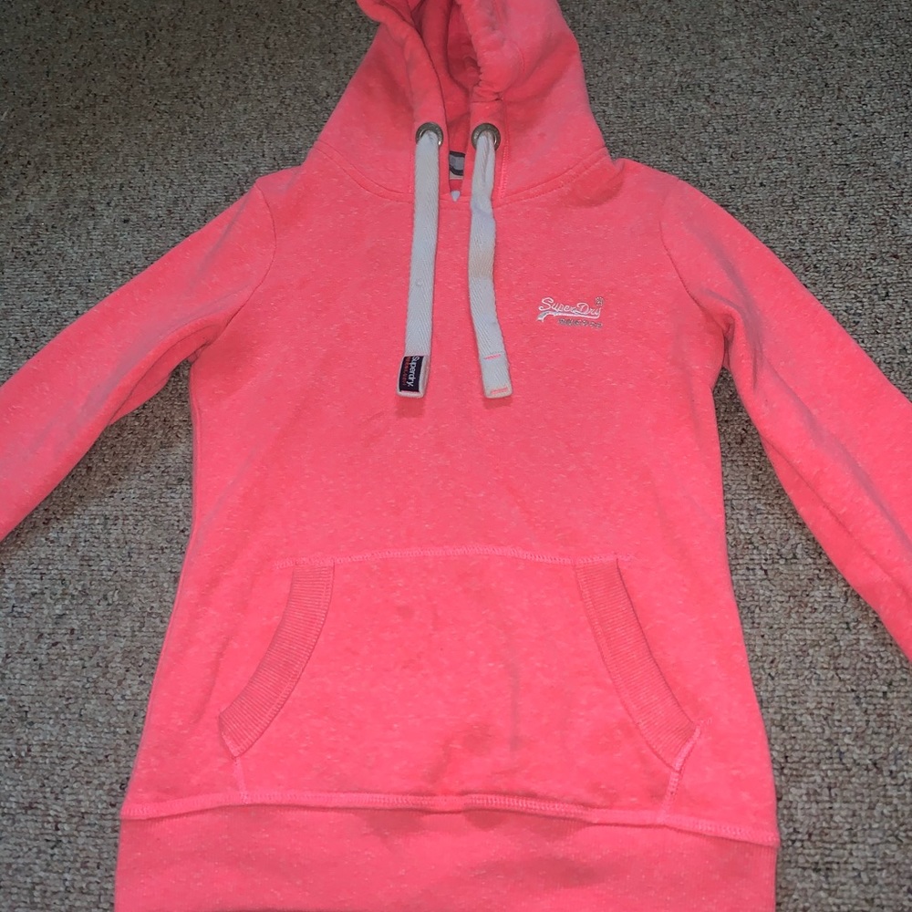 Bright pink Superdry Sweater